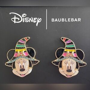 Brand New - Disney x BAUBLEBAR - Halloween Earrings - Witch Mickey!